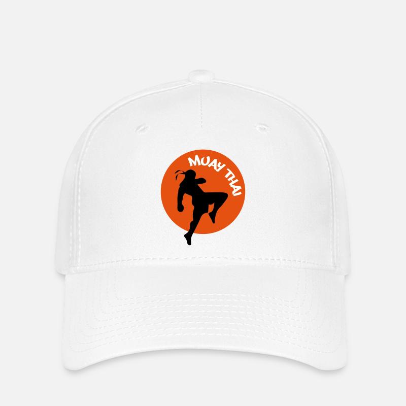 muay5 - Flexfit Cap - white