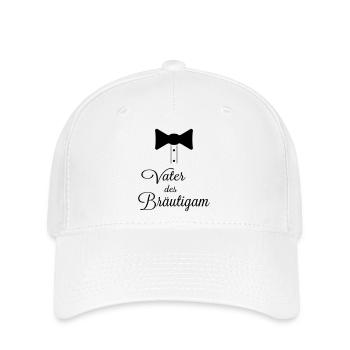 vater des bräutigam - Flexfit Cap - Weiß - Vorne