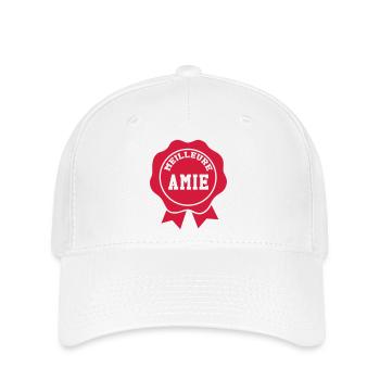 Bester Freund! - Flexfit Cap - Weiß - Vorne