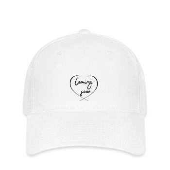 Coming soon - Flexfit Cap - Weiß - Vorne