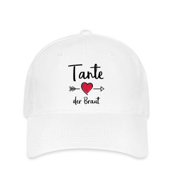 tante der braut - Flexfit Cap - Weiß - Vorne