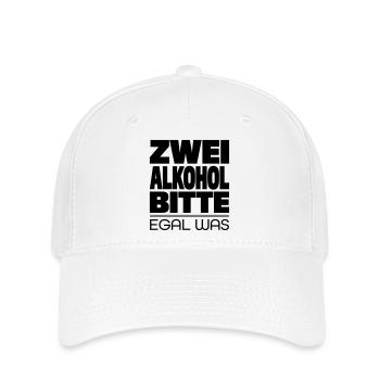 Trinkspruch - Flexfit Cap - Weiß - Vorne