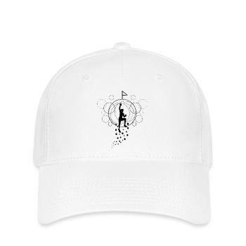 Conception de bloc - Casquette Flexfit - blanc - Devant