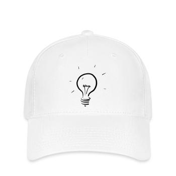 Ampoule - Casquette Flexfit - blanc - Devant