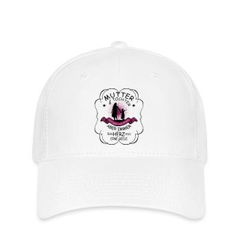 Mutter und Tochter - Flexfit Cap - Weiß - Vorne