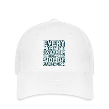 The Wrong Side - Flexfit Cap - white - Front