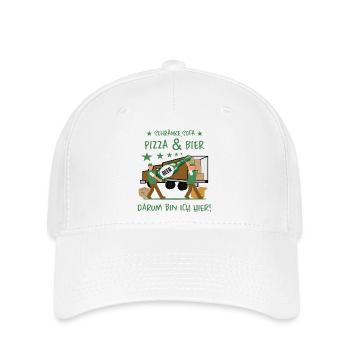 Umzugs Helfer - Flexfit Cap - Weiß - Vorne