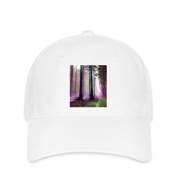 Haunted Cloud Forest - Flexfit Cap - white - Front