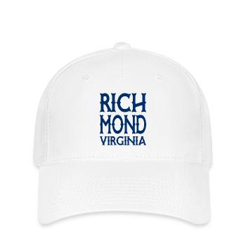 Richmond - Virginia - United States of America USA - Flexfit Cap - white - Front