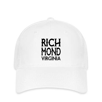 Richmond - Virginia - United States of America USA - Flexfit Cap - white - Front