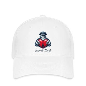 Cap-Hornier Heart of Breizh Brown - Flexfit Cap - white - Front