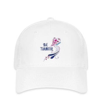 be thankful - Flexfit Cap - white - Front