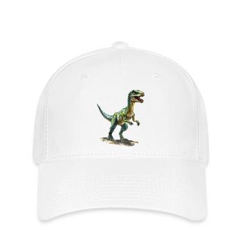 Das Aussterben der Dinosaurier - Flexfit Cap - Weiß - Vorne