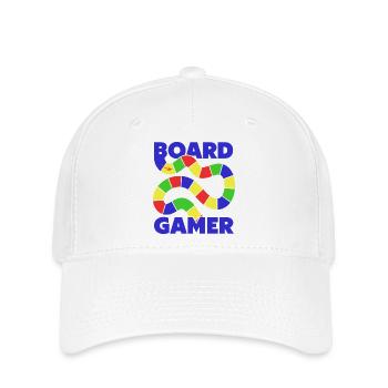 Board Game Fan Color Path - Flexfit Cap - white - Front