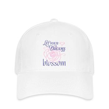Blossom Your Dreams - Flexfit Cap - Weiß - Vorne