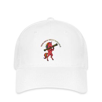 Nicht Kuschelig - Flexfit Cap - Weiß - Vorne