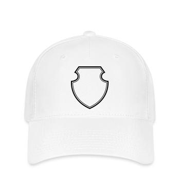 Armoiries vides - Casquette Flexfit - blanc - Devant