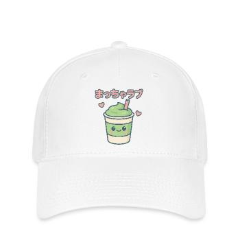 Matcha Love Kawaii Drinking Mug - Flexfit Cap - white - Front