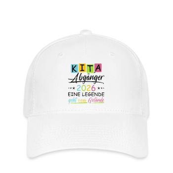 Diplômés en garderie 2026 - Casquette Flexfit - blanc - Devant