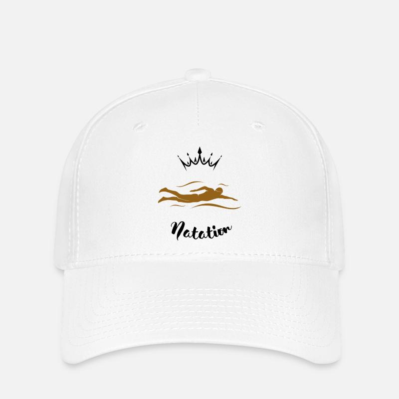 Schwimmer - Flexfit Cap - Weiß