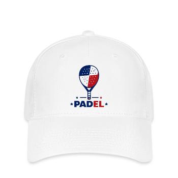 Padel France Patriote - Flexfit Cap - bianco - Fronte