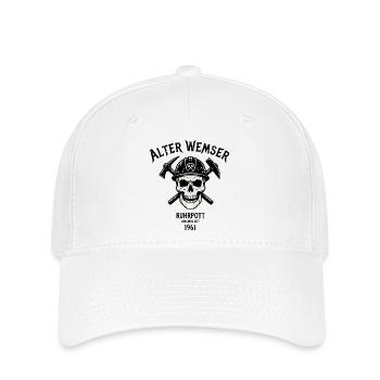 1961 Geburtstag Geschenk für echte Ruhrpott Typen - Flexfit Cap - Weiß - Vorne