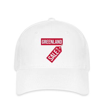 GREENLAND NOT FOR SALE - Flexfit Cap - white - Front