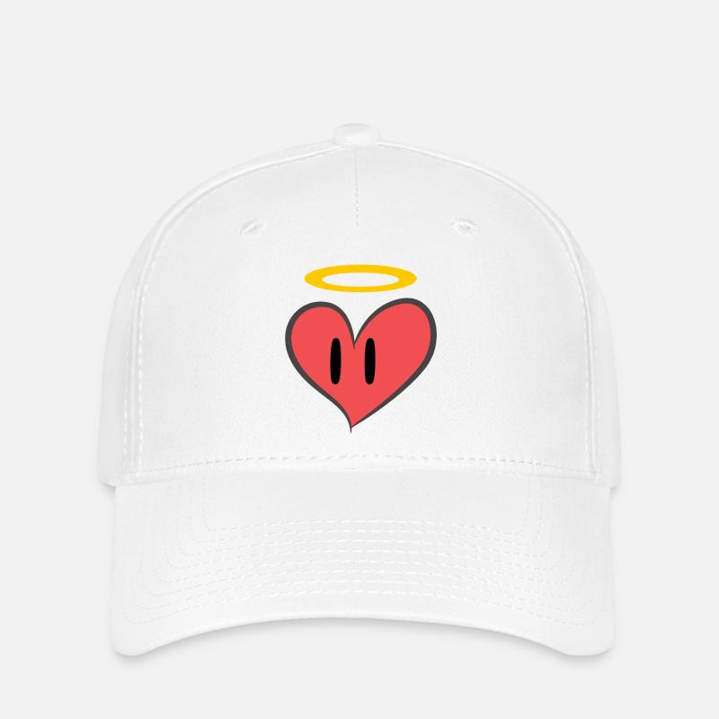 Lovely - Casquette Flexfit - blanc
