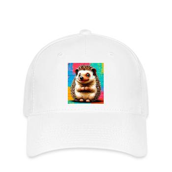 Igel - Flexfit Cap - Weiß - Vorne