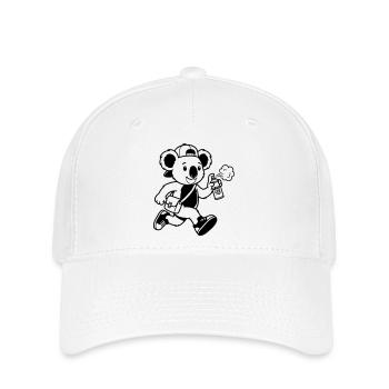 graffiti - Flexfit Cap - white - Front