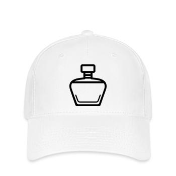 flacon de parfum - Casquette Flexfit - blanc - Devant