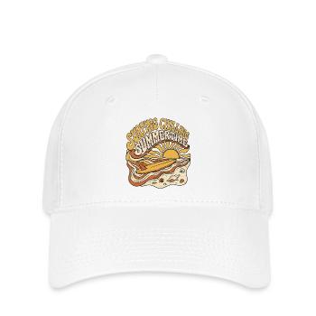 Allez surfer - Casquette Flexfit - blanc - Devant