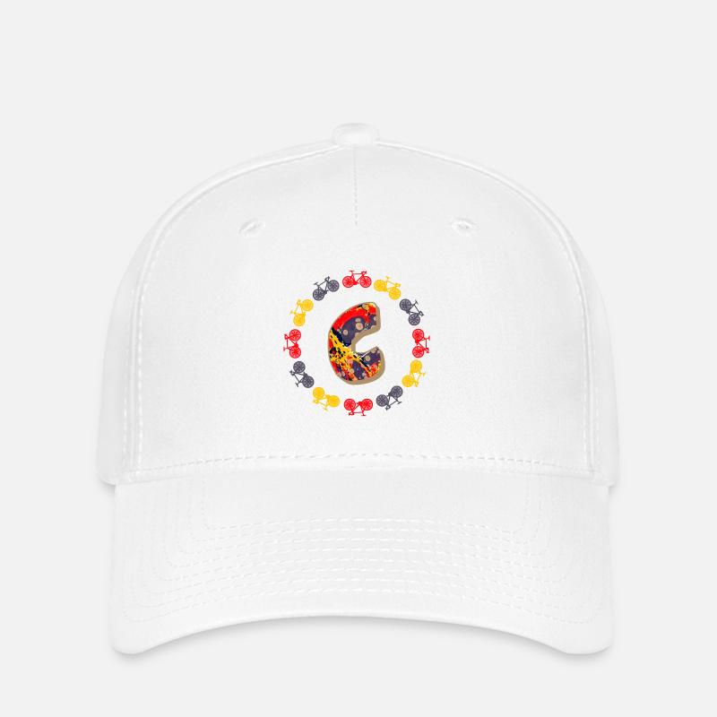 Bicyclette E 202 C - Casquette Flexfit - blanc