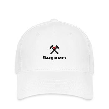 Bergmann - Flexfit Cap - Weiß - Vorne