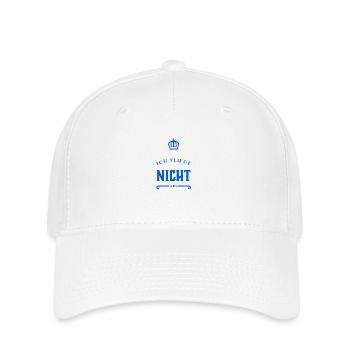 keine Lust zu fliegen - Flexfit Cap - Weiß - Vorne