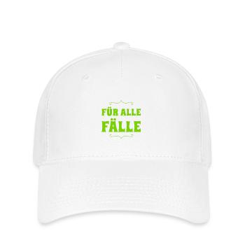 Plan B - Flexfit Cap - Weiß - Vorne