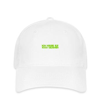 ich habe es ebenso gesehen - Flexfit Cap - Weiß - Vorne