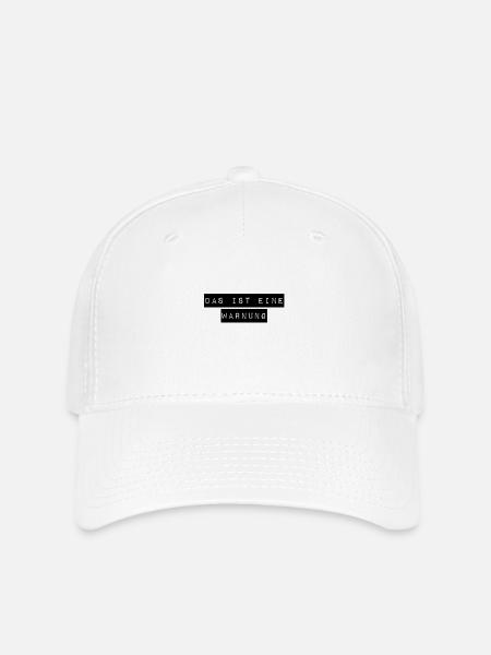 letzte Warnung - Flexfit Cap - Weiß
