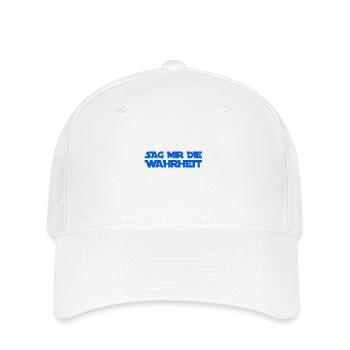 die Wahrheit geht immer - Flexfit Cap - Weiß - Vorne