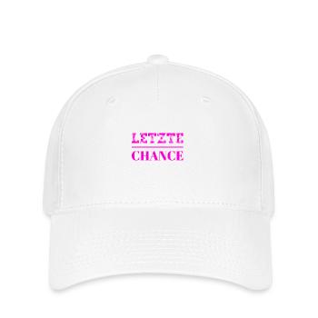 die letzte Chance - Flexfit Cap - Weiß - Vorne