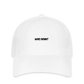 was ist los? - Flexfit Cap - Weiß - Vorne