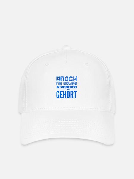 so ein Quatsch - Flexfit Cap - Weiß