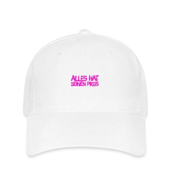 alles hat seinen Preis - Flexfit Cap - Weiß - Vorne