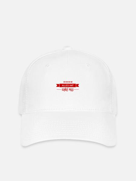 den Preis bezahlen - Flexfit Cap - Weiß