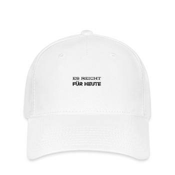 ich habe genug - Flexfit Cap - Weiß - Vorne