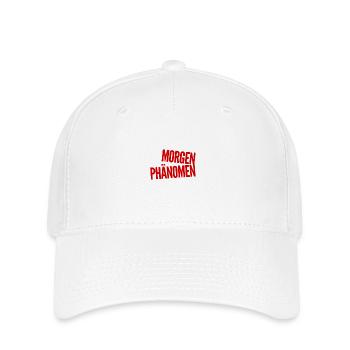 ich stehe früh auf - Flexfit Cap - Weiß - Vorne