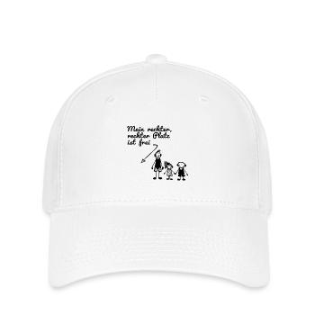 Mein rechter Platz ist leer - Flexfit Cap - Weiß - Vorne