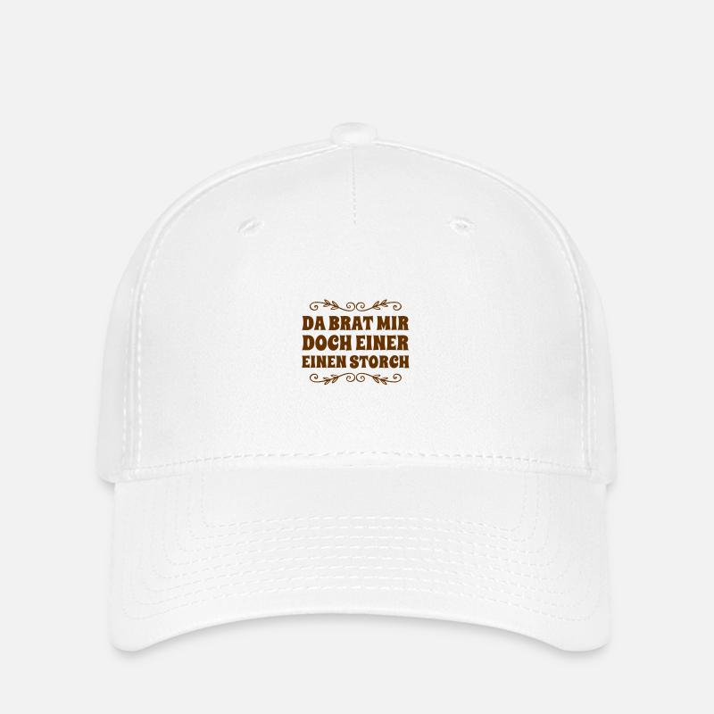 wer hätte das gedacht - Flexfit Cap - Weiß