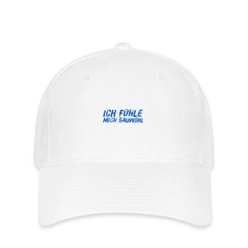 Je vais très bien - Casquette Flexfit - blanc - Devant