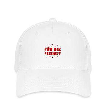 Freedom is awesome - Flexfit Cap - white - Front